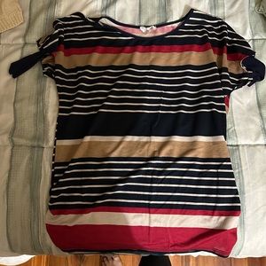 Striped Maternity Top